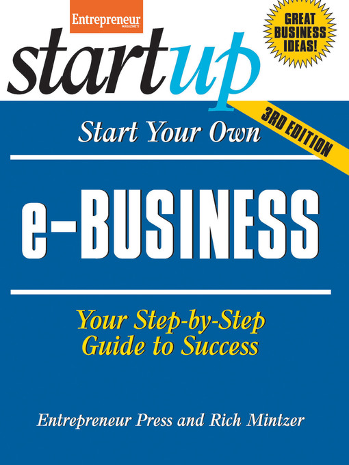 Title details for Start Your Own e-Business by Entrepreneur magazine - Available